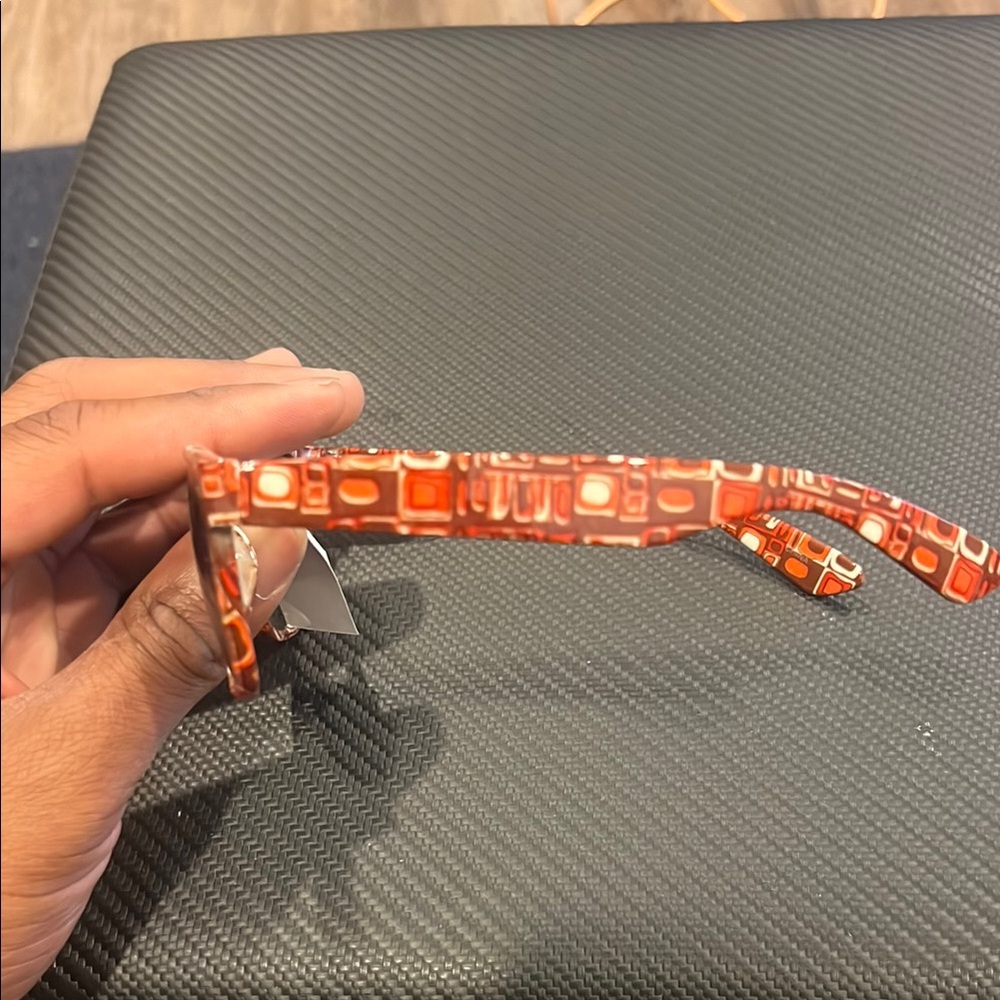 Red Patterned Sunglasses - image 2
